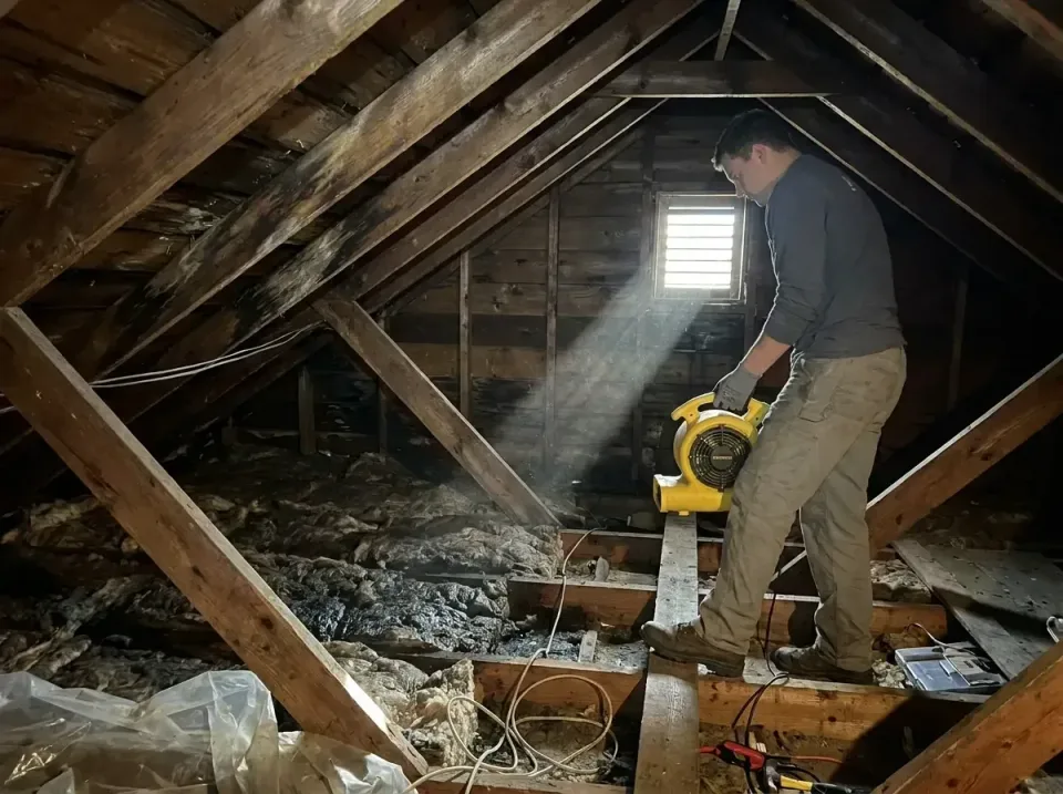 attic-water-damage-drying-proc-007 — frequently asked questions, Emergency Water Extraction & 24/7 Flood Response in Albia,…